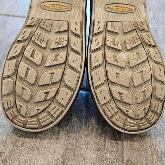 Keen Elsa Chelsea Insulated Waterproof Boots Women 8.5 Brown Leather Winter Shoe - Picture 10 of 13